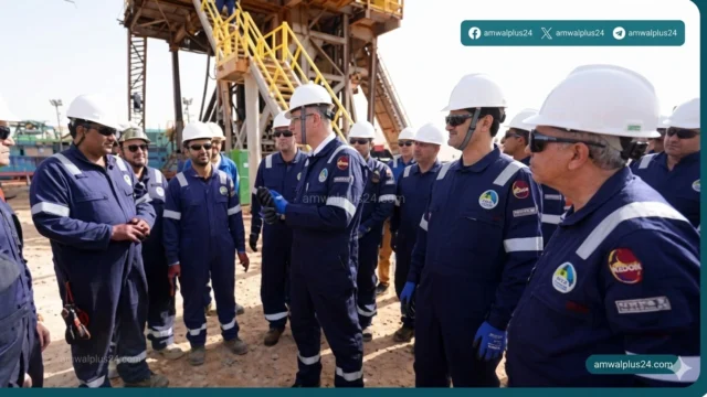 جولة وزير البترول في مليحة